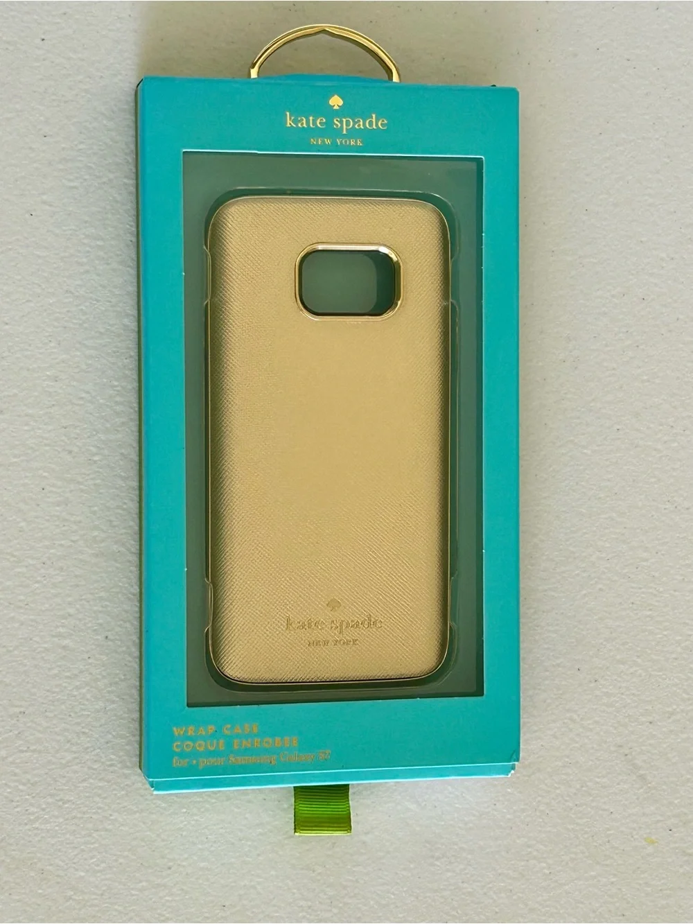 Kate Spade Wrap Saffiano Leather Case For Samsung Galaxy S7 Edge - Rose Gold